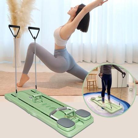 Planche d'exercice abdominale & de Fitness avec tapis Pilates avancé