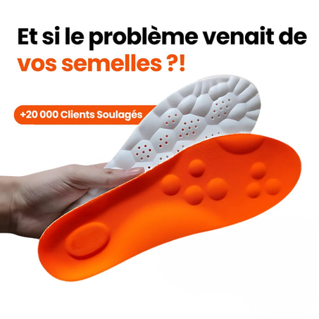 Semelles orthopédiques Solzz®