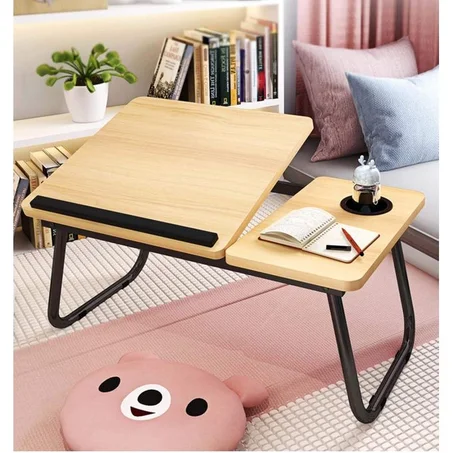 Table de lit multifonctionnelle – Bureau ergonomique pour travail et loisirs