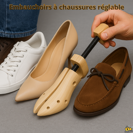 Embauchoirs à chaussures réglable