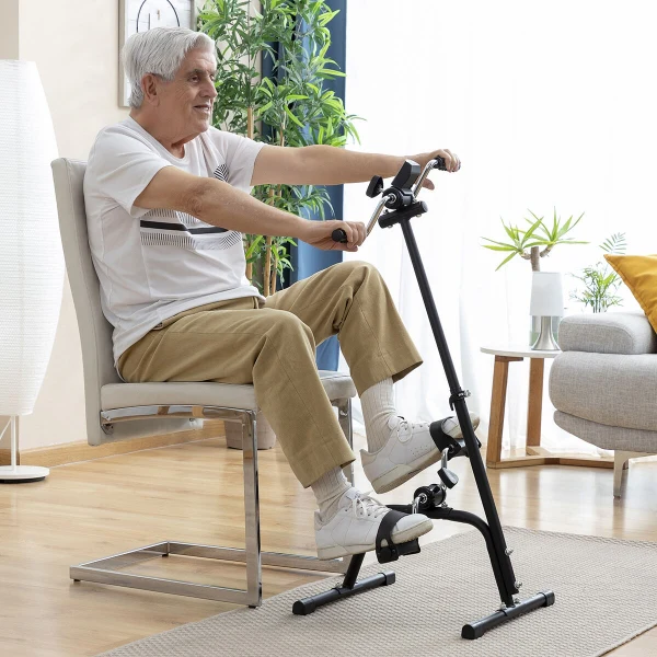 Vélo fixe pour exercices des bras et jambes