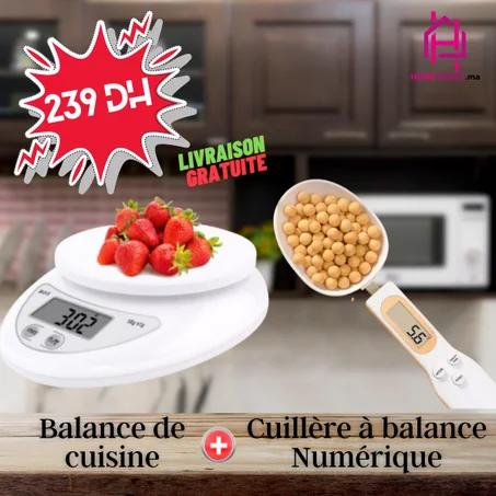 Pack de Balances Numériques pour la Cuisine