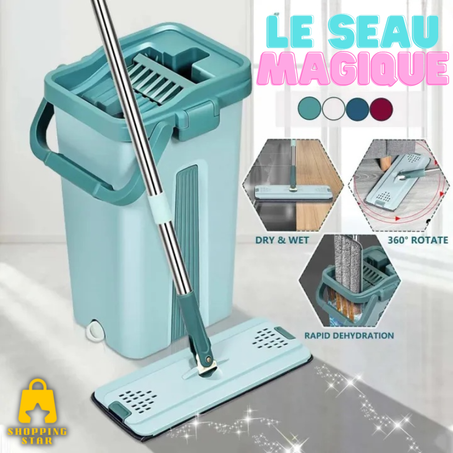 Le Seau Magique Scratch Anet® + 5 torchons Gratuits (ORIGINAL)