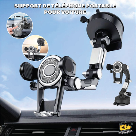 Support De Téléphone Portable Robuste Pour Pare-brise De Tableau De Bord.