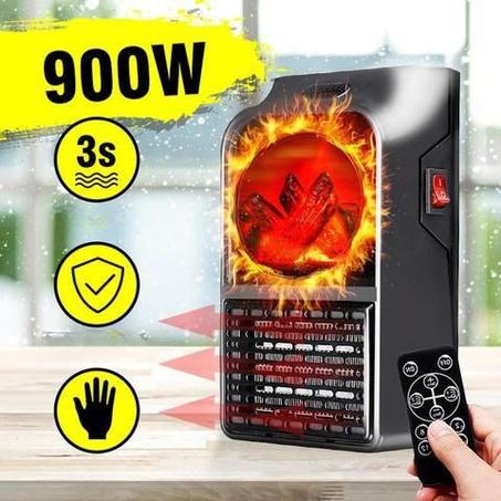 مدفأة كهربائية محمولة بقدرة 900 وات