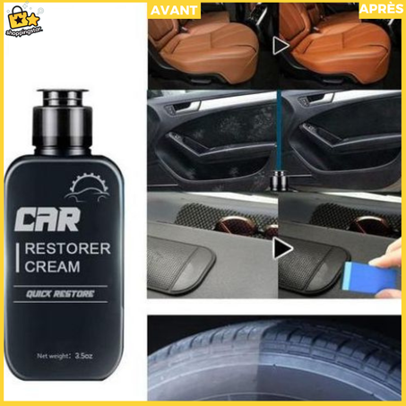 Crème de polissage pour voiture et cuir - 100ml