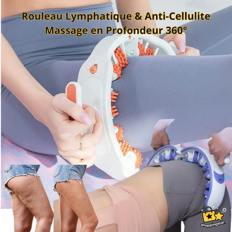 Rouleau de massage Anti-Cellulite – 28 Roues