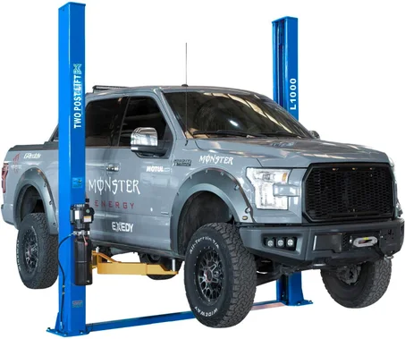 XK L1000 10,000 lb 2-Post Open-Top Car Lift