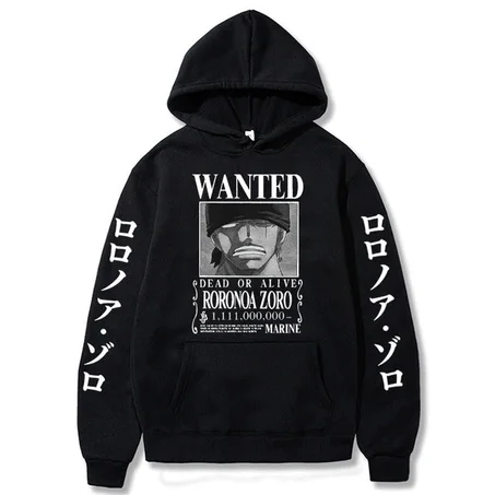 One Piece Roronoa Zoro Bounty Hoodie