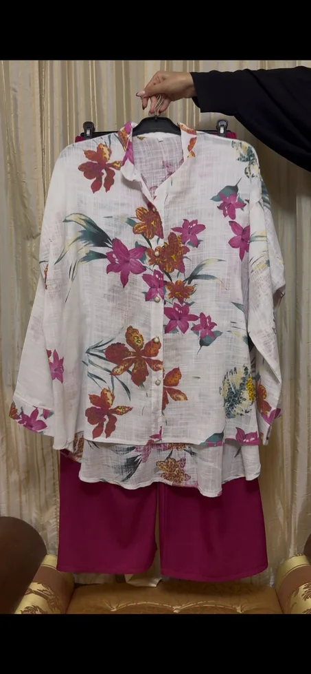 ensemble le lin floral