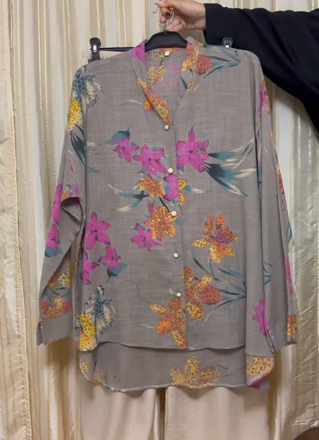 ensemble le lin floral