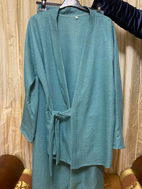 ensemble 2 piece lin 1er qualité