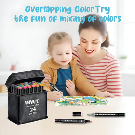 مجموعة أقلام ماركر