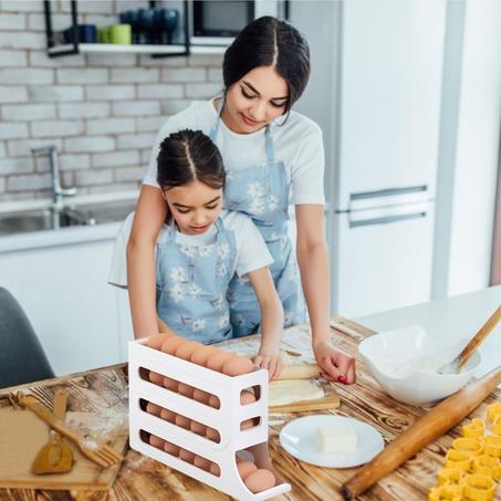 حامل ومنظم بيض للتلاجة