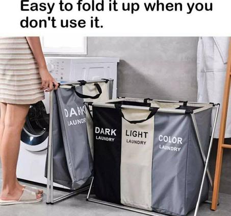 باسكت غسيل 3 خانة