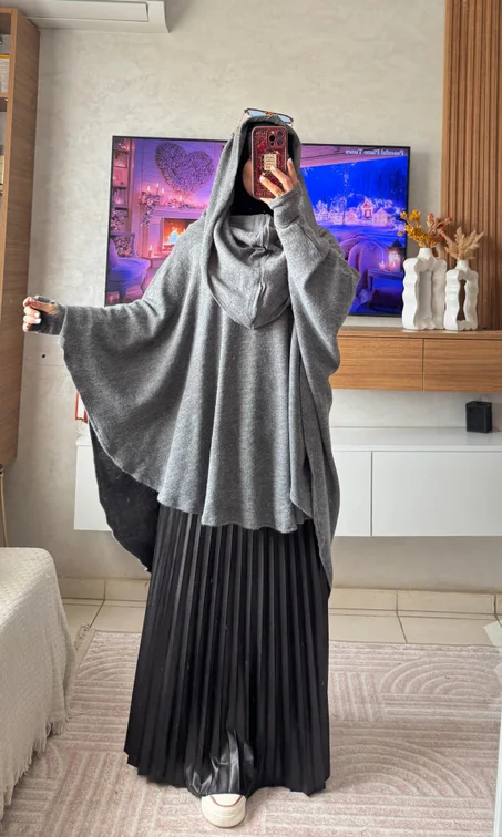 كاب شتوي دافئ وأنيق