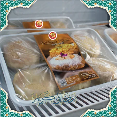 10 Mini Pastillas Poulet Surgelées: à -40°C!"