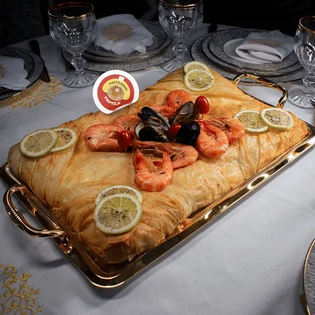 Passtilla fruit de mer rectangulaire classy