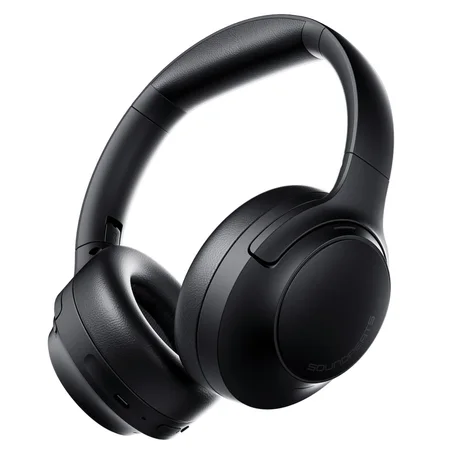 Cove Pro Over-Ear Headphones – 56dB Adaptive ANC Headphones with 95H Playtime & 7-Mic AI ENC