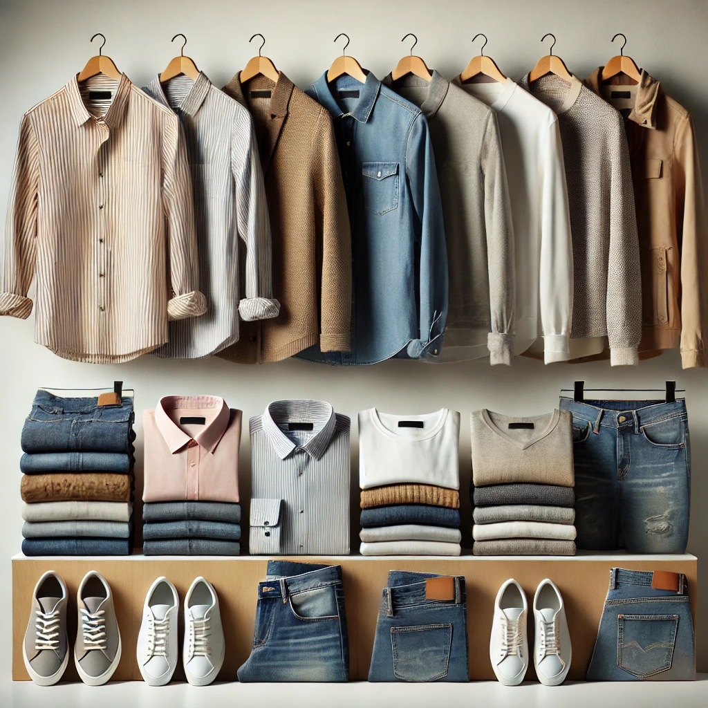 الملابس و الأحدية و المجوهرات