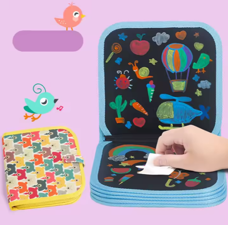 Livre de coloriage à tableau noir