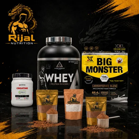 PACK RIJAL : CREATINE & WHEY & MASS