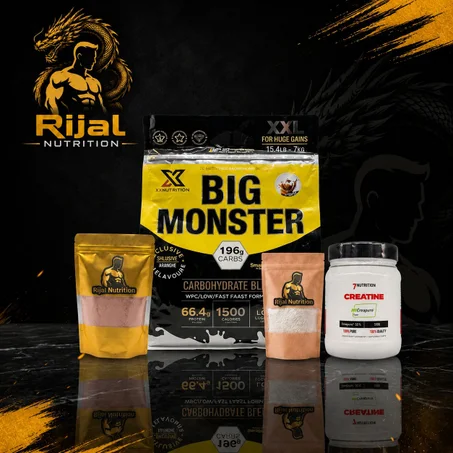 PACK DAKHAMA 2 : MASS BIG MONSTER & CREATINE 7NUTRITION
