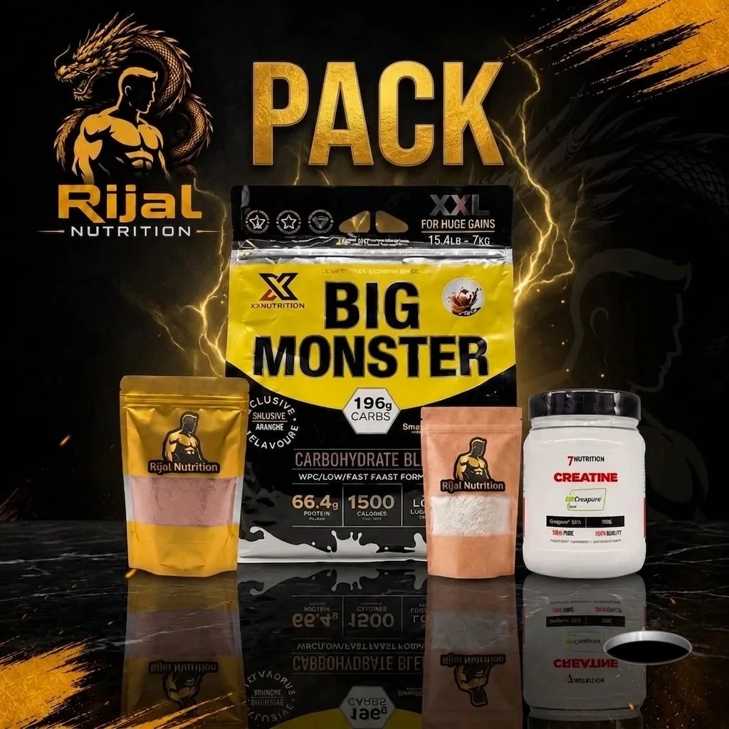 PACK DAKHAMA 2 : MASS BIG MONSTER & CREATINE 7NUTRITION