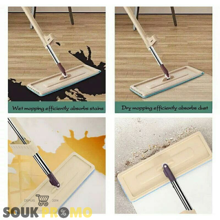 ممسحة الارضيات برشاش لوضع المياه والصابون والمطهر