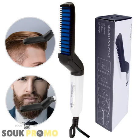 مصفف الشعر و اللحية الحراري و المحمول