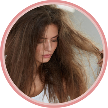 الشعر الجاف والمتقصف