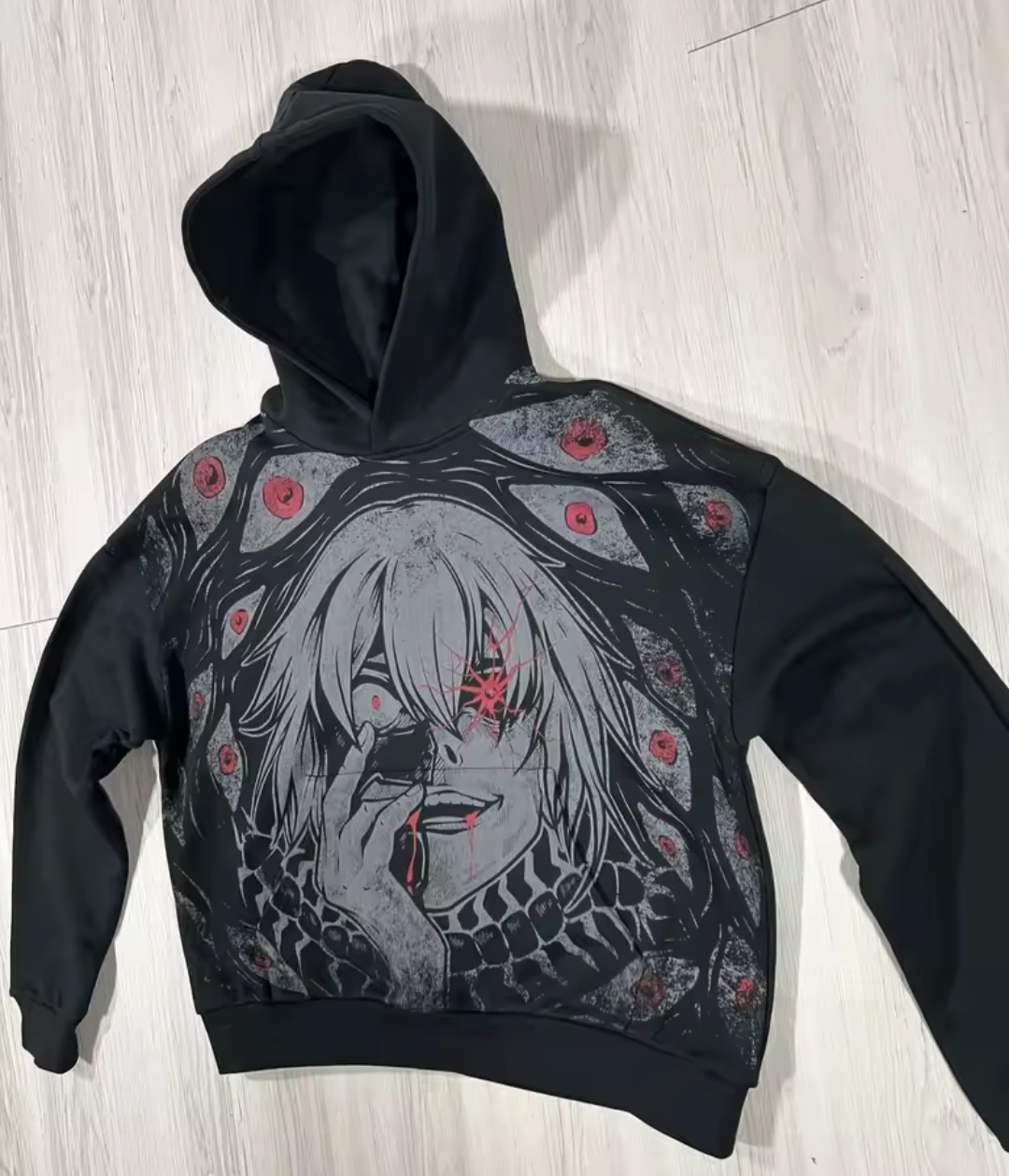 Kaneki Ken Anime Hoodie - Tokyo Ghoul