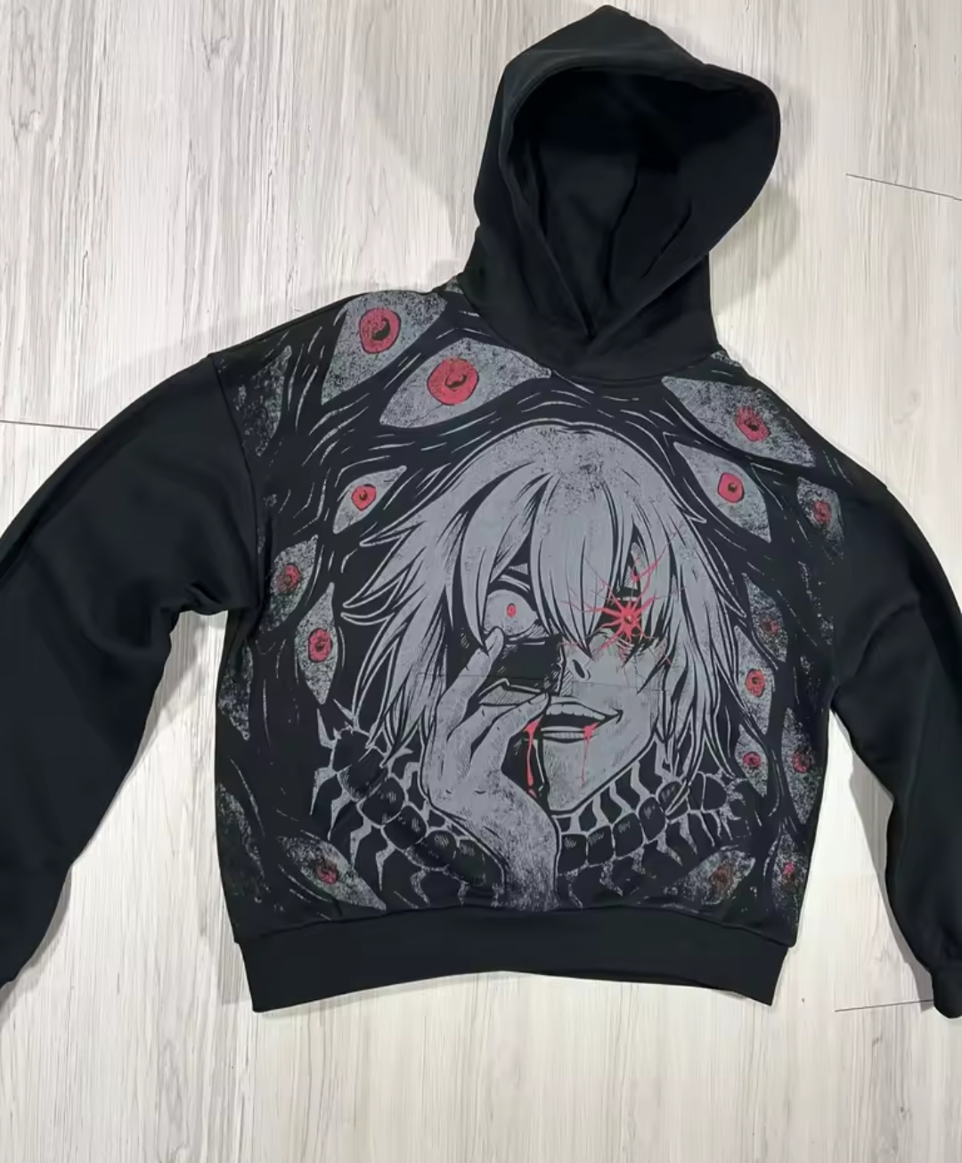 Kaneki Ken Anime Hoodie - Tokyo Ghoul