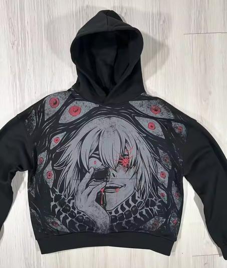 Kaneki Ken Anime Hoodie - Tokyo Ghoul