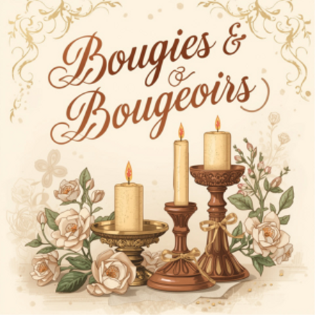 BOUGIES & BOUGEOIRS  الشموع وحاملات الشموع