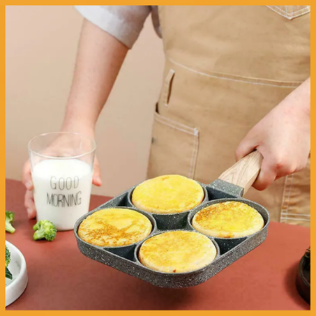 Poêle 4 en 1 antiadhésif