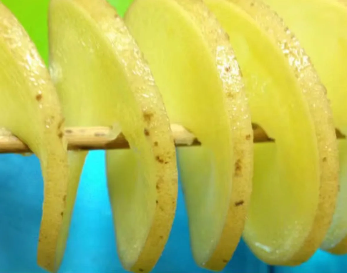 آلة تقطيع البطاطس اللولبية-فولاد مقاوم للصدأ