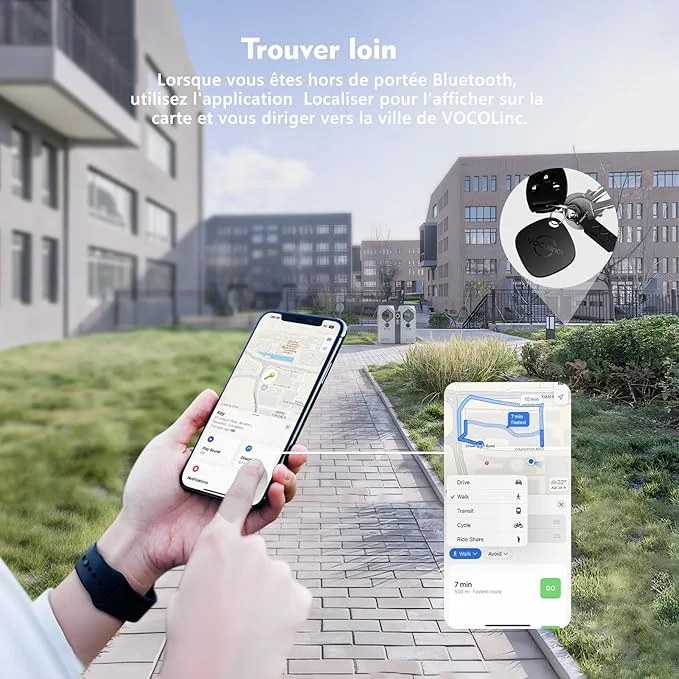 جهاز تتبع GPS للأندرويد، محدد موقع GPS، جهاز تتبع لاسلكي، جهاز العثور على المحفظة، لا تفقد أغراضك أبدًا، محدد موقع GPS للأندرويد
