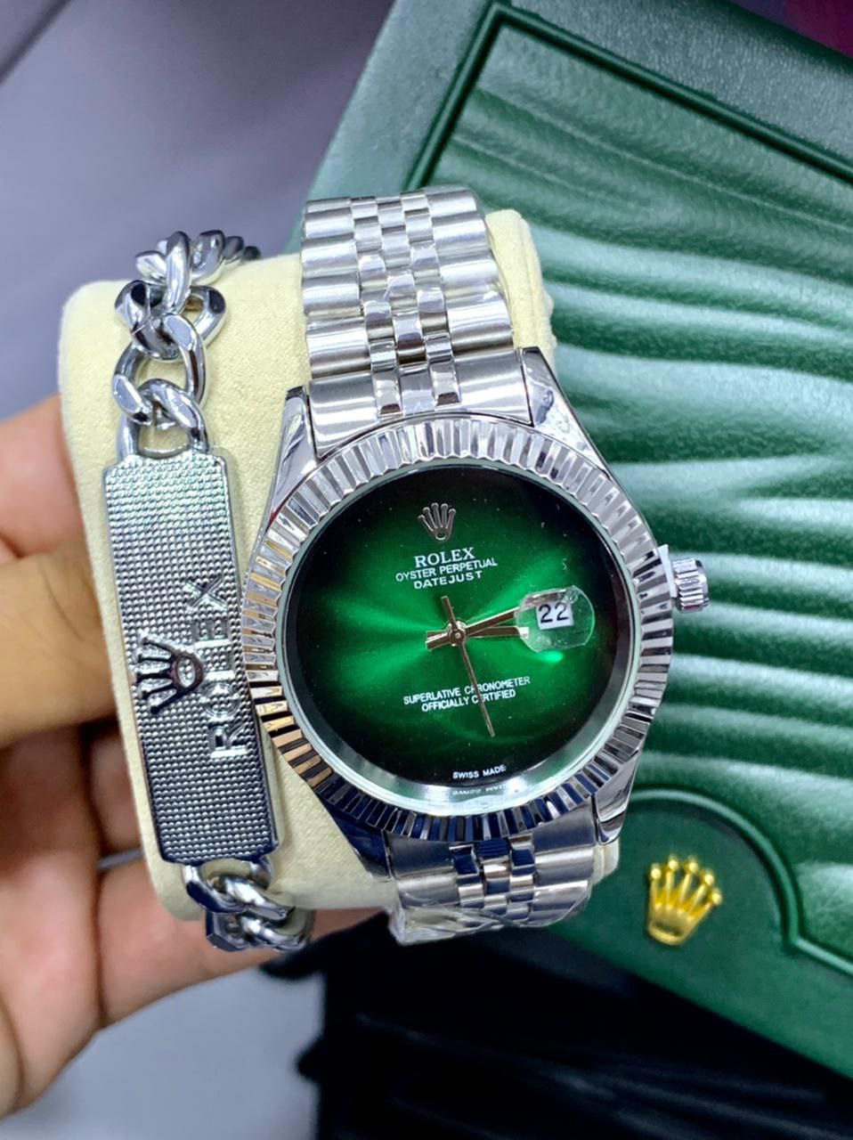 Rolex homme avec bracelet