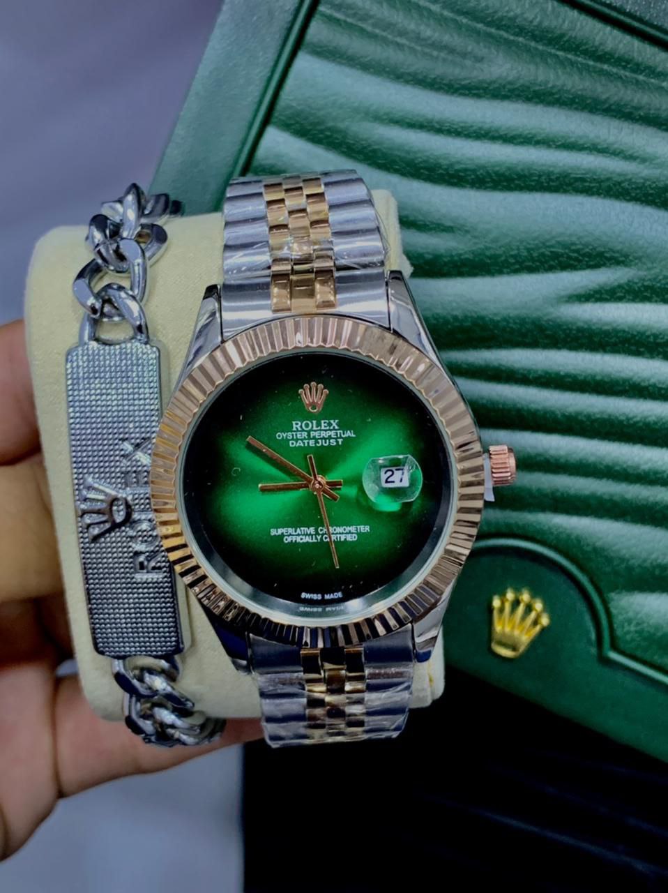 Rolex homme avec bracelet