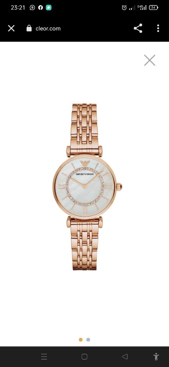 Montre Emporio Armani pour femme