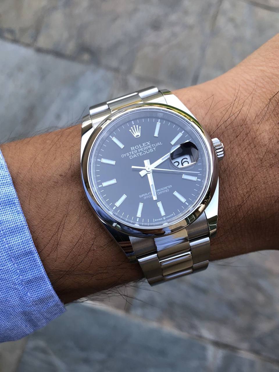 ساعات Rolex oyester للرجال