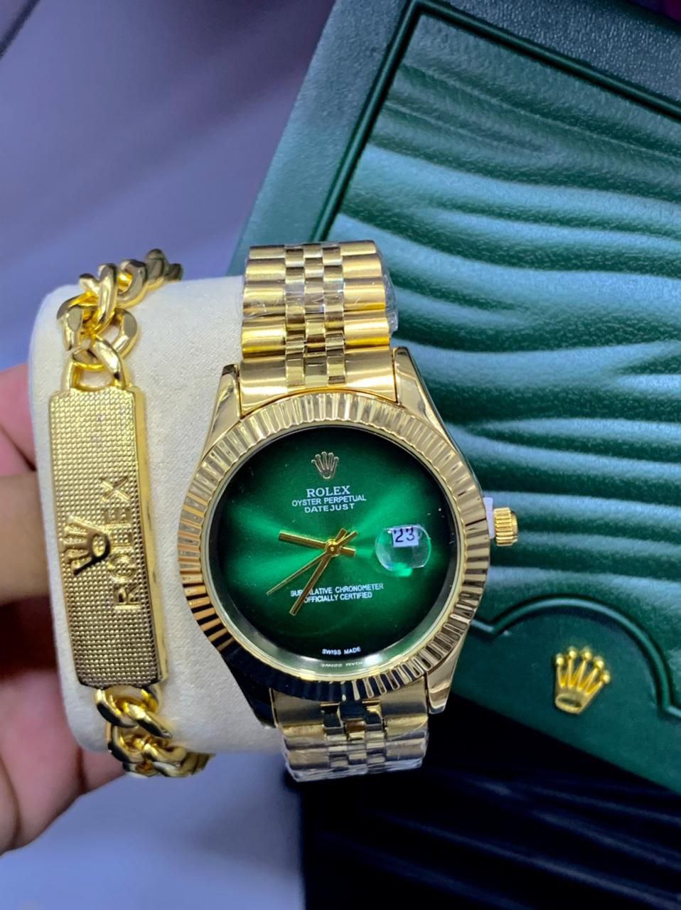 Rolex homme avec bracelet