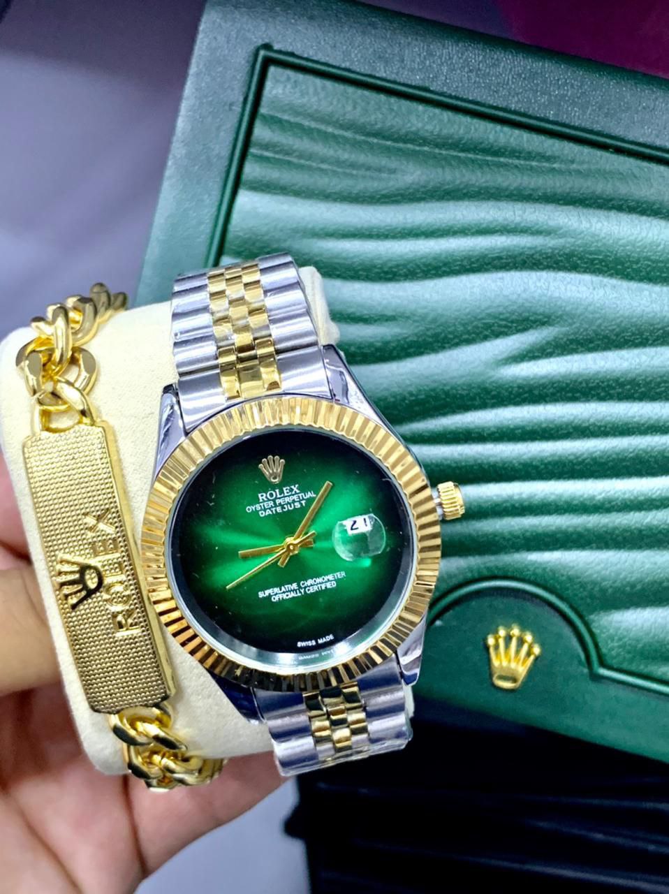 Rolex homme avec bracelet