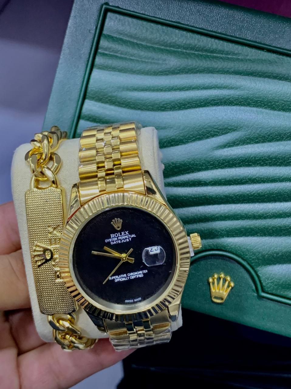 Rolex homme avec bracelet