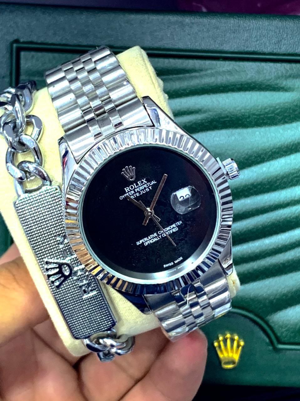 Rolex homme avec bracelet