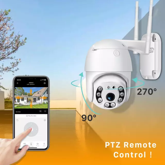 كاميرا مراقبة تعمل بالوايفي/Camera WiFi Dôme 360