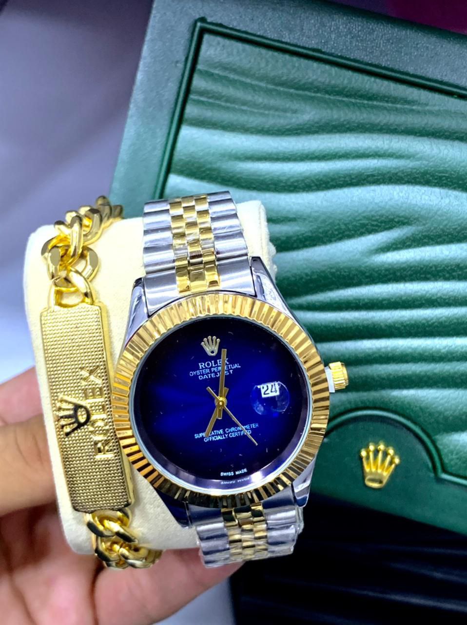 Rolex homme avec bracelet