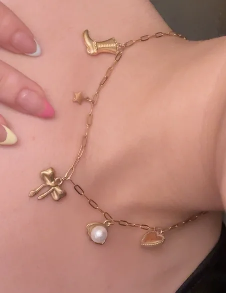 charm necklace