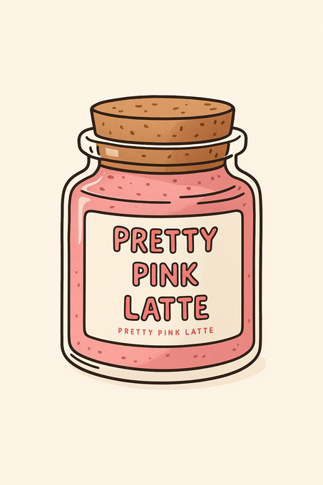 pink latte poudre naturelle 30g